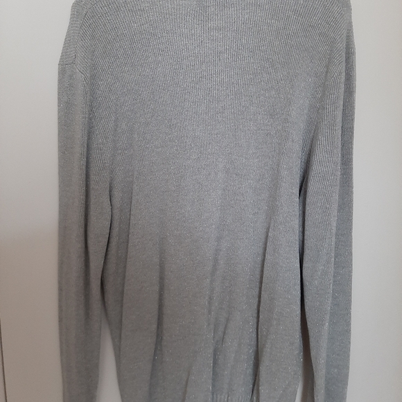 Gray/silver XL Sweater by INC - Picture 5 of 6